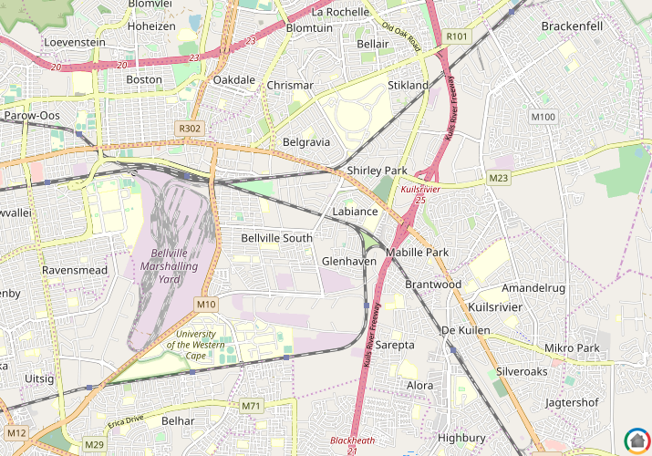 Map location of Beroma